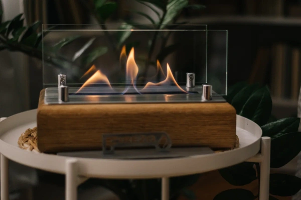 Настольный биокамин Firezo Wood Brown